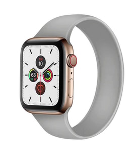 Apple Watch 38mm KRD-31 Solo Loop Medium Kordon (Gri)