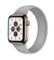 Apple Watch 38mm KRD-31 Solo Loop Medium Kordon (Gri)