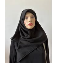 Moda Kaşmir Safir Soft Kadın Eşarp (Siyah)