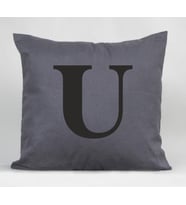 U Harfli Yastık (Antrasit)