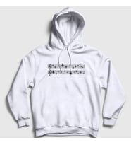Presmono Unisex Gri Music Pilot Airplane Uçak Kapüşonlu Sweatshirt 408711tt (Beyaz)