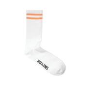 Jack & Jones Tennis Çizgili Erkek Çorap 12204854 (Turuncu)