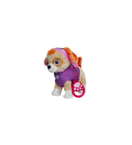 Paw Patrol Köpek Yürüyen, Havlayan Müzikli Tasmalı Kumandalı Peluş Oyuncak (Pembe)