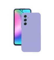 Samsung Galaxy A54 Kılıf Kamera Korumalı Silikon Rubber Arka Kapak (Lila)
