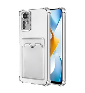 Microsonic Xiaomi Redmi Note 12S Card Slot Shock Kılıf Füme (Renksiz)