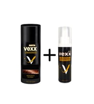 Vexx 50 Gr. Saç Tozu Topik + 100 ML. Sabitleyici Sprey Set 5 Renk (Kahverengi)