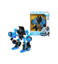 Deformation Warrior Robota Dönüşen Araba Optimus Prime Grimlock 18 CM (Mavi)