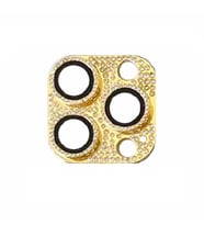 Apple iPhone 12 Pro Max CL-08 Kamera Lens Koruyucu (Gold)