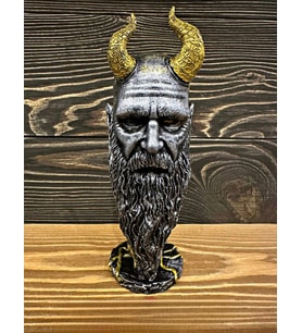 Kratos God Of War Mimir Polyester Figür (Gümüş)