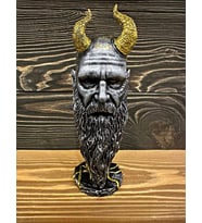 Kratos God Of War Mimir Polyester Figür (Gümüş)