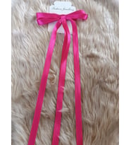 Trend Sallantılı Kurdele Parlak Renk Pens Toka(1 adet) (Pembe)