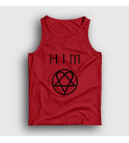 Presmono Unisex Sarı Logo Him Atlet 80748tt (Kırmızı)