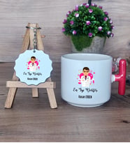 En İyi Dokor Hediye Seti Kupa Bardak T Kulplu ve Anahtarlık Doktora Tıp Bayramı Hediyesi (Model 1)
