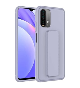 Xiaomi Poco M5S Kılıf Zore Qstand Katlanabilir Standlı Kılıf (Gri)