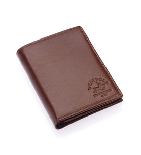 West Polo Bozuk Para Bölmeli Bol Kartlıklı Hakiki Deri Erkek Cüzdan TRY67 (Taba)