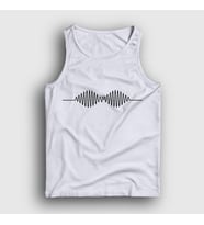 Presmono Unisex Sarı Am Arctic Monkeys Atlet 12400tt (Beyaz)