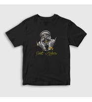 Presmono Unisex Çocuk Beyaz Laugh Post Malone T-Shirt 304300tt (Siyah)