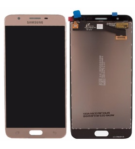 Samsung Galaxy J7 Prime G610 Lcd Ekran Dokunmatik  A+++Süper Kalite (Gold)