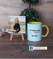 Radyoloji Teknikeri Fotoğraflı Dekoratif Taş, Kupa Bardak Beyaz Hediye (Model 7)