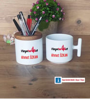 Fizyoterapist Kalemlik, Kupa Bardak T Kişiye Özel Hediye (Model 1)