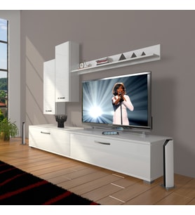 Decoraktiv Eko 7 Slm Std Tv Ünitesi Tv Sehpası (Beyaz)