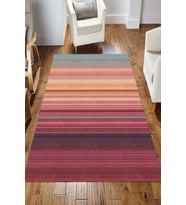 Dijital Kaymaz Taban Yıkanabilir Salon Halısı Mutfak Halısı Koridor Halısı Yolluk ND-HS-389 (Bordo)