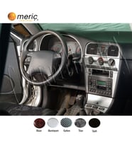 Meriç® Volvo S40 / V40 Ön Torpido Kaplama Maun 10 Parça 2000-2003 (Alüminyum)