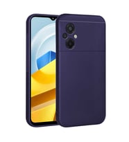 Xiaomi Poco M5 Kılıf Zore Premier Silikon Kılıf (Lacivert)