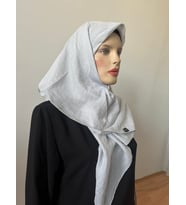 Berussa Bambu Kraş Eşarp 4 (Gri)