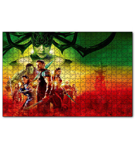 Cakapuzzle  Thor Ragnarok Cate Blanchett   Puzzle Yapboz MDF (Ahşap) (1000 Parça)