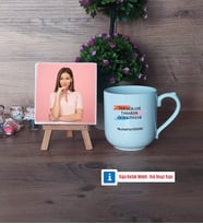 Teknoloji ve Tasarım Öğretmeni Fotoğraflı Dekoratif Taş, Kupa Bardak Beyaz Hediye (Model 5)