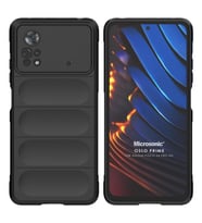 Microsonic Xiaomi Poco X4 Pro 5G Kılıf Oslo Prime Yeşil (Siyah)