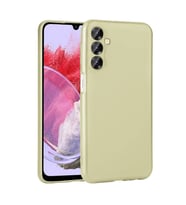 Vendas Samsung Galaxy M34 5G Kılıf Zore Premier Silikon Kapak (Gold)