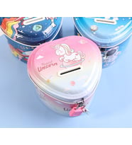 Li·vava Astronot Metal Ki·li·tli· Kumbara, Mavi·, 12x9 (Pembe)