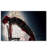 Cakapuzzle Deadpool ve Boş Kovanlar  Puzzle Yapboz MDF (Ahşap) (500 Parça)