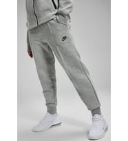 Nike Sportswear Tech Fleece Standart Fit Mid Rise Jogger Gray Kadın Eşofman Altı Gri