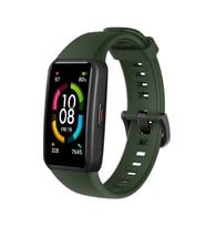 Huawei Band 6 Zore KRD-47 Silikon Kordon (Koyu Yeşil)