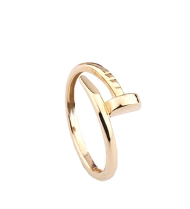Kartier Model Çivi Yüzük Unisex Model - 2168 (Altın)