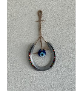 LUSNİKA NAL KAPI VE BALKON SÜSÜ (Gri-Kırmızı)
