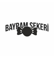 Bayram Şekeri Araba Sticker siyah 16x5 CM (Siyah)