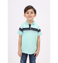 Toontoy Erkek Çocuk Baskılı Tişört (Mint Yeşili)