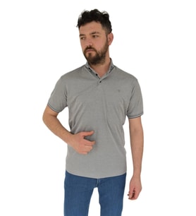 Erkek Polo Yaka Tişört Kagi 2355 BGL-ST02818 (Gri)