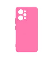 Vendas Xiaomi Redmi 12 Uyumlu Bisoft Serisi Yumuşak Rubber Soft Silikon Kılıf (Pembe)