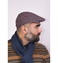 erkek kasket şapkası-9542-baysapkaci (Bordo)