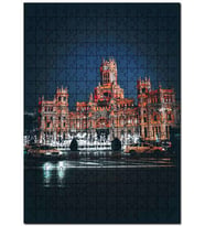 Cakapuzzle Cibeles Çeşmesi Cibeles Sarayı Madrid Puzzle Yapboz MDF (Ahşap) (500 Parça)
