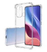 Infinix Hot 20i Kılıf Kamera Korumalı Silikon Rubber Arka Kapak (Şeffaf Hologram)