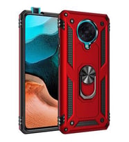 Xiaomi Poco F2 Pro Kılıf Zore Vega Silikon (Kırmızı)