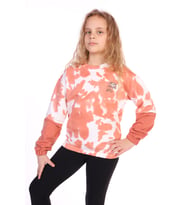 Toontoy Kız Çocuk Magic Girl Nakışlı Sweatshirt (Kiremit)