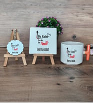 Bu Kadın Harika Bir Anne Hediye Seti Kupa Bardak T Kulplu, Dekoratif Taş, Anahtarlık Anneye Doğum Günü Anneler Günü Hediyesi (Model 7)
