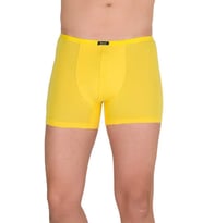 Erkek İnce Kemerli Likralı Boxer Berrak-4488 (Sarı)
